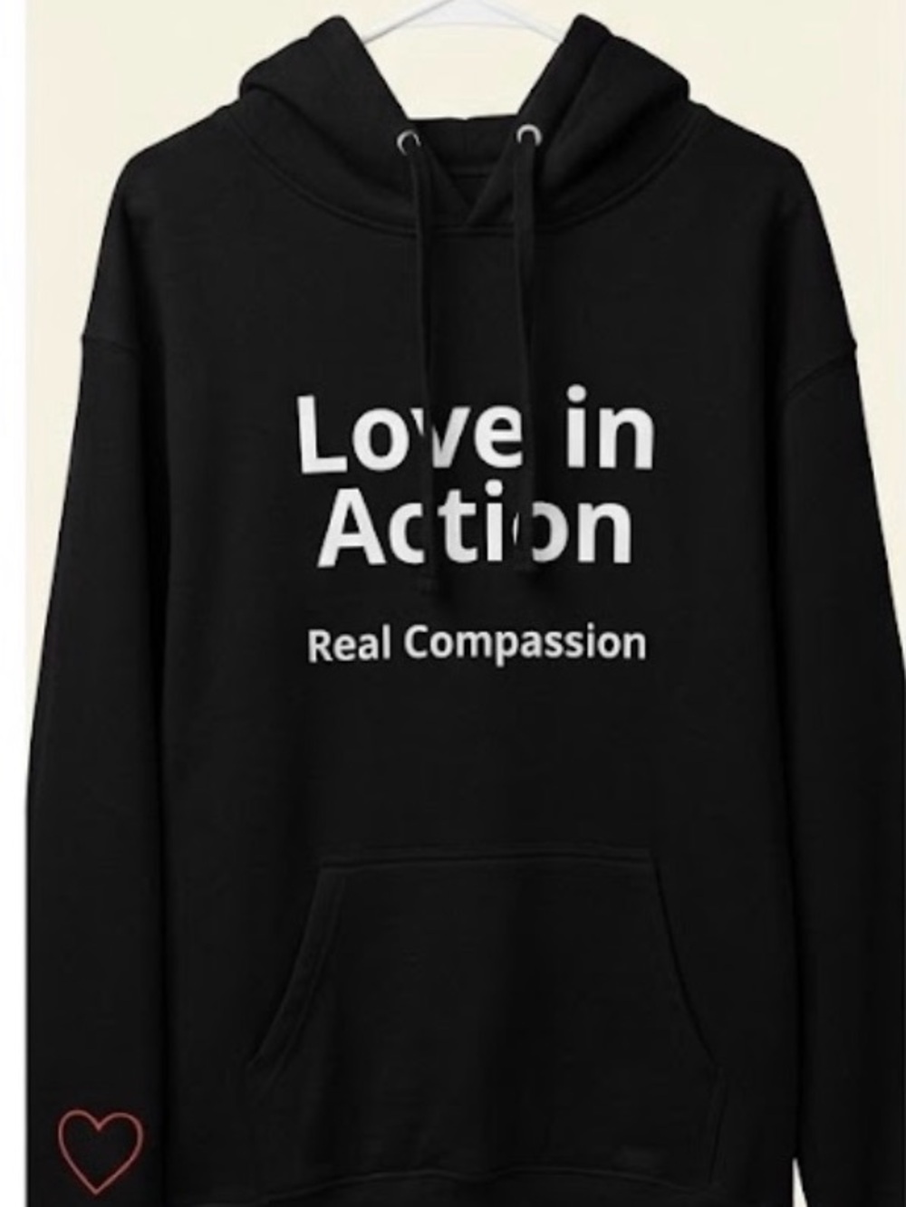 💖 Next Step Narratives "Love in Action" Charity Hoodie 🇨🇦